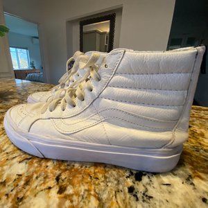 Vans SK8-HITop ReIssue Zip Women size 8.5/39EU
